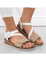 Pohodlné kombinované sandále Rieker W RKR678