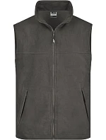 JN 45 Fleecová vesta model 22523378 dark grey - Daiber JN 45 Fleecová vesta model 22523378 dark grey - Daiber