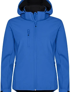 Classics Softshell Hoody W Dámská 3vrstvá softshellová bunda s kapucí model 22471089 royal blue - Clique