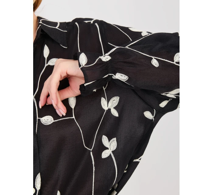 Košeľa LK KS 510104.98 čierna