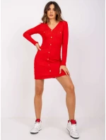 Šaty RV SK model 17035154 červená - FPrice Šaty RV SK model 17035154 červená - FPrice