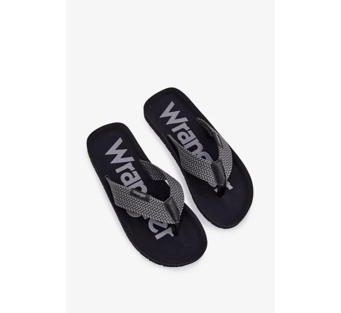 WRANGLER ZANE FLIPFLOP MEN LOW žabky - sivé