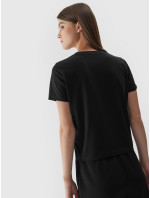 Dámske tričko z organickej bavlny 4FWAW23TTSHF1169-20S čierne - 4F