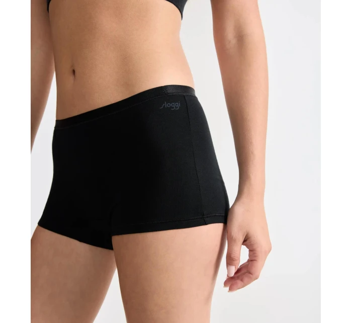 sloggi GO Daily Cotton Short - BLACK - SLOGGI BLACK - SLOGGI sloggi GO Daily Cotton Short - BLACK - SLOGGI BLACK - SLOGGI