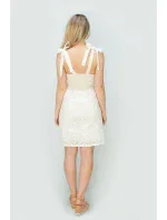 Vyšívané šaty na ramienkach (583ART)