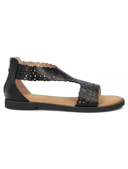Dámské černé ažurové sandály Filippo model 22150241
