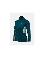 Dámské tričko W Core Half Zip model 22241529 zelená barva - Peak Performance