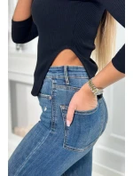 Halenka s model 18748535 rukávy černá - K-Fashion Halenka s model 18748535 rukávy černá - K-Fashion