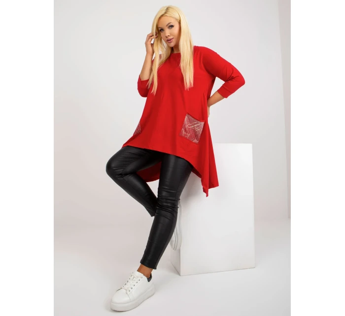 Blúzka RV BZ 8533.04 červená Blúzka RV BZ 8533.04 červená