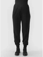 Dámske tepláky s modalom 4F - čierne