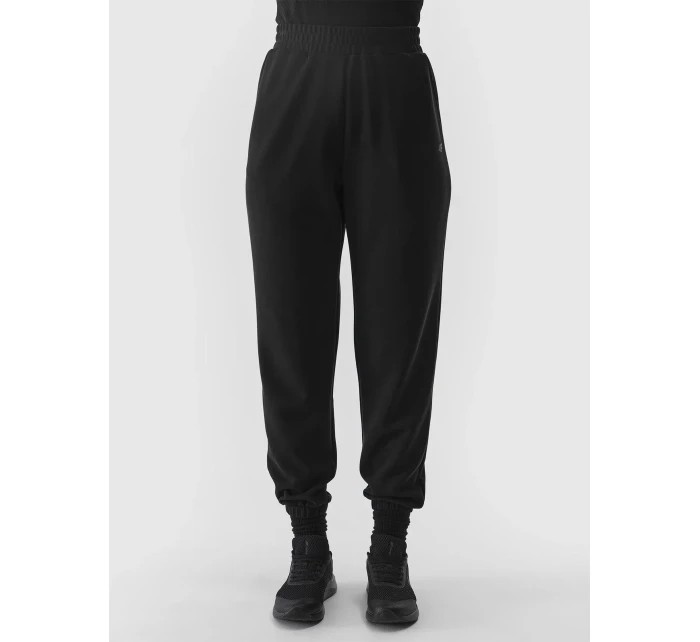 Dámske tepláky s modalom 4F - čierne