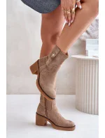 Topánky na podpätku model 201168 Step in style Topánky na podpätku model 201168 Step in style