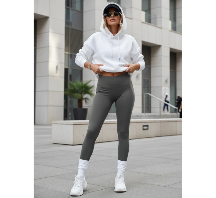 Dámske športové legíny graphite FashionStreet UY2847 Dámske športové legíny graphite FashionStreet UY2847