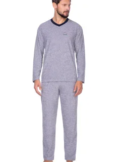 Pánské pyžamo model 20592982 grey - Regina