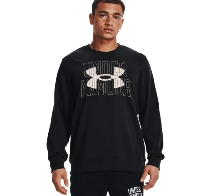UA Rival Terry Logo Crew M 1370391 001 Pánska mikina - Under Armour