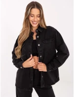 Košeľa D80026BI11280B158 čierna