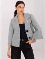 IT KR bunda FL8159.24 sivá