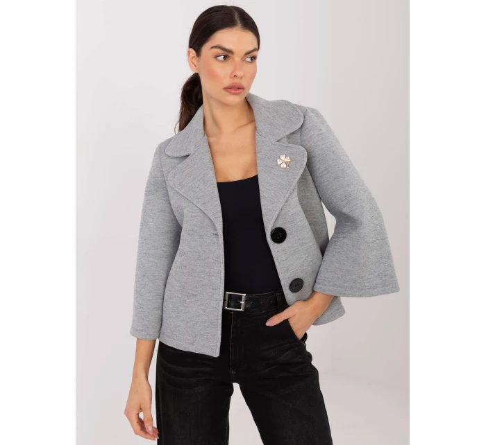 IT KR bunda FL8159.24 sivá