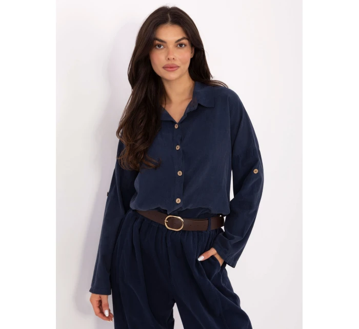 Koszula IT KS model 21749942 ciemny niebieski - FPrice