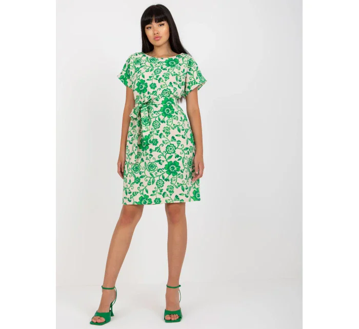 Dámské šaty LK SK model 17547326 zelené - FPrice Dámské šaty LK SK model 17547326 zelené - FPrice