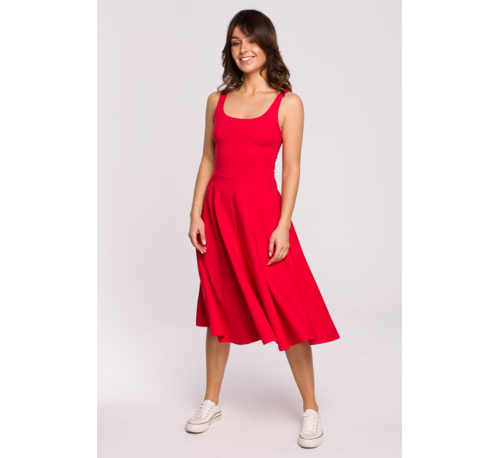 BeWear Dress B218 Red