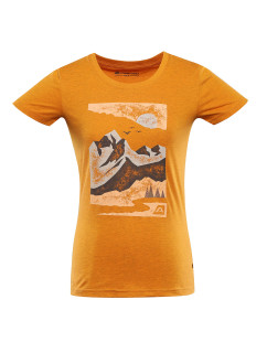 Dámske bavlnené tričko ALPINE PRO BOLENA russet orange