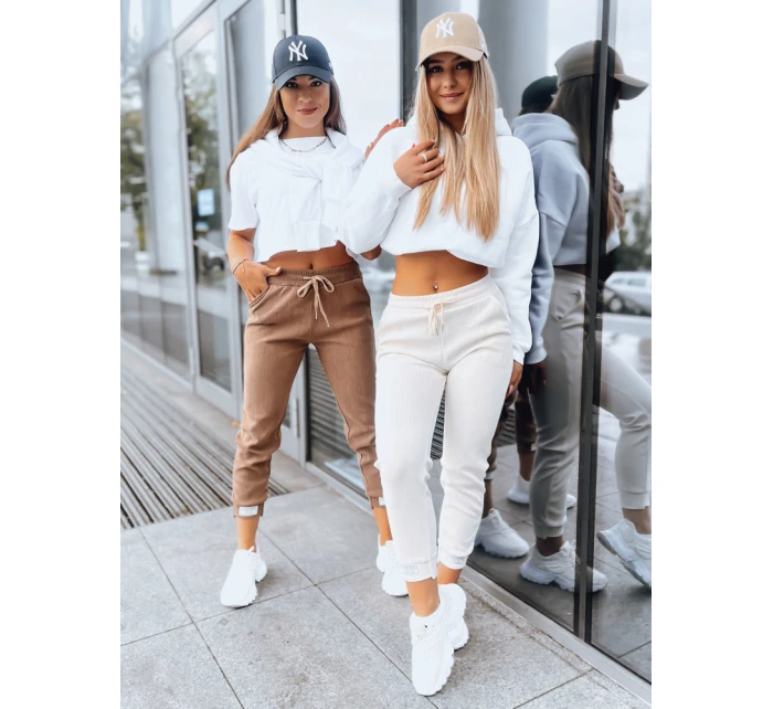 Dámské tepláky joggers beige Dstreet model 21970556 - FashionStreet