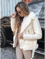 Dámská kožená bunda ramones s kožešinou Dstreet model 21993397 - FashionStreet