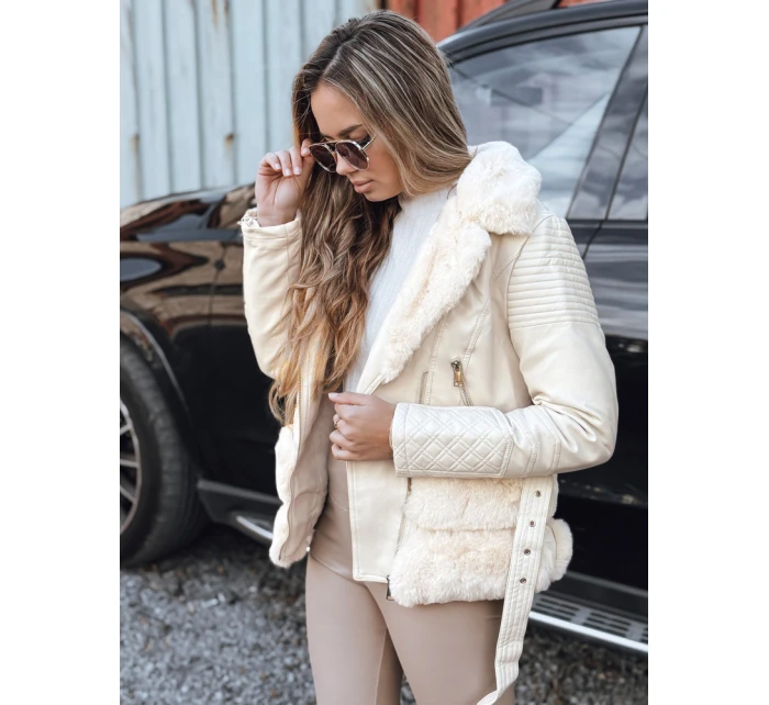 Dámská kožená bunda ramones s kožešinou Dstreet model 21993397 - FashionStreet