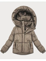 Dámska prechodná bunda oversize S'West beige (B2003-12)