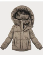 Béžová dámska prechodná bunda S'West (B2003-12)