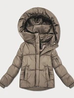 Dámska prechodná bunda oversize S'West beige (B2003-12)