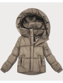 Béžová dámska prechodná bunda S'West (B2003-12)