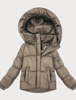 Dámska prechodná bunda oversize S'West beige (B2003-12)