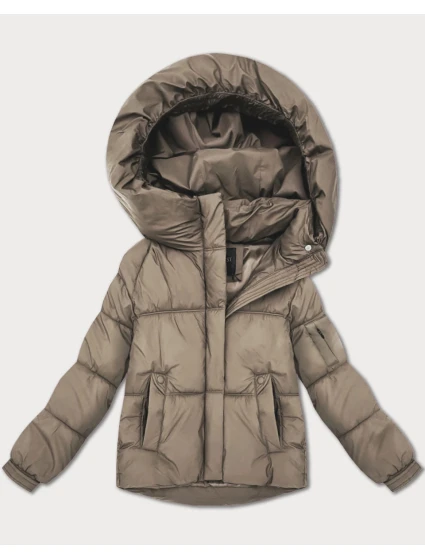 Béžová dámska prechodná bunda S'West (B2003-12)