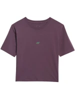 Dámske tričko 4F F2971 tmavo fialové 4FWAW25TTSHF2971 50S Dámske tričko 4F F2971 tmavo fialové 4FWAW25TTSHF2971 50S