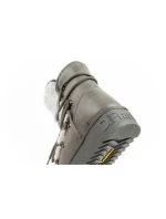 D.Franklin snehové topánky dámske zimné módne kožušinové zateplené šedé dámske