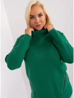 Sweter PM SW model 18909372 ciemny zielony - FPrice