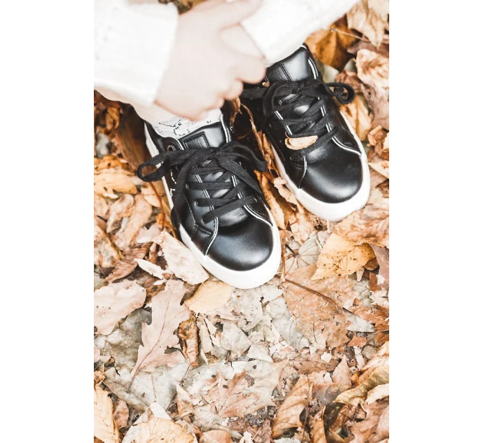 Dětská sportovní obuv Šněrovací Big Star KK374223 Černe