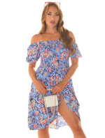 Sexy Koucla Minidress off-shoulder floral Print