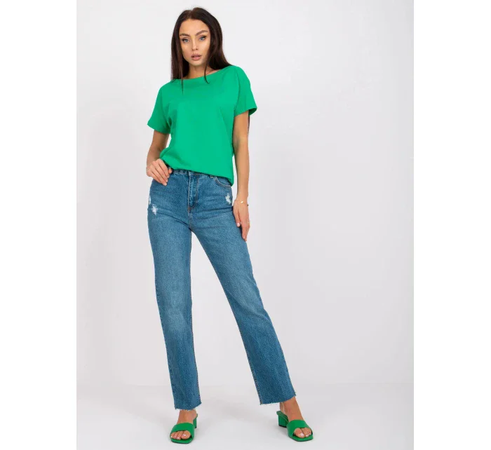 Dámske nohavice RO SP PNT N03.37 Jeans-modrá - FPrice