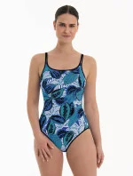 Dámske jednodielne plavky Style Olinda 6288 326 Blue Mix - Anita