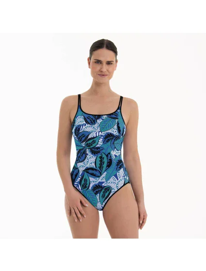 Dámske jednodielne plavky Style Olinda 6288 326 Blue Mix - Anita