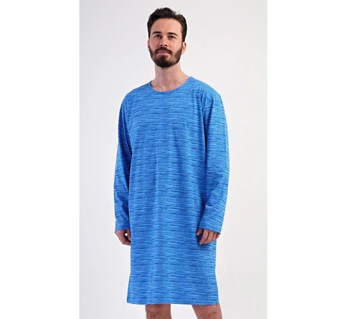 Pánská noční košile s dlouhým rukávem model 20851311 - Vienetta MAN