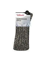 Zimní unisex ponožky model 22373995 STYLE SOCKS černá - Bellinda Zimní unisex ponožky model 22373995 STYLE SOCKS černá - Bellinda