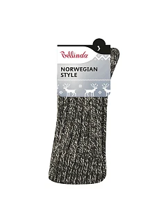 Zimní unisex ponožky model 22373995 STYLE SOCKS černá - Bellinda