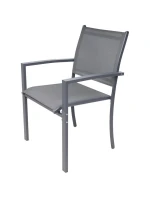 ZÁHRADNÉ KRESLO 57X57X88CM TEXTLINE KPL.2KS