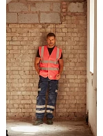 HVW 120 HiVis síťovaná bezpečnostní vesta model 22502231 grey - Yoko