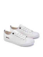 Pánské tenisky z materiálu Big Star Bílé model 21594567 - Big Star Shoes