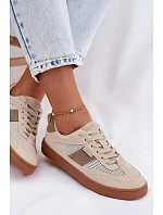 Dámské tenisky Big Star TT274759 Béžové